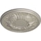 Ekena Millwork Wakefield Ceiling Medallion (Fits Canopies up to 3 5/8"), 11 3/4"OD x 1 1/4"P, Pearl White CM11WAPWS - alternate 2